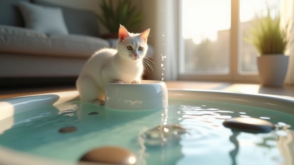Entretenir la fontaine de son chat pour une eau toujours propre
